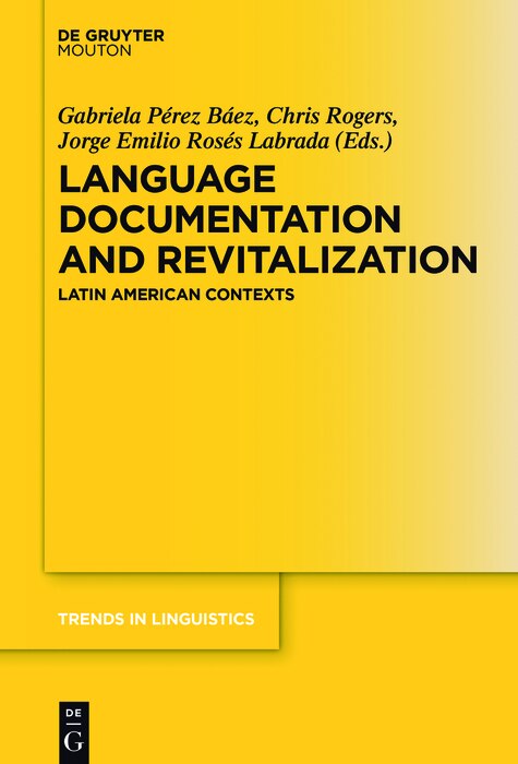 Couverture_Language Documentation and Revitalization in Latin American Contexts