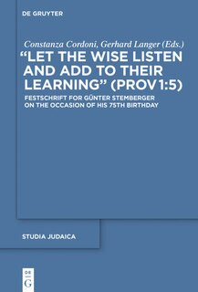 Couverture_Let the Wise Listen and add to Their Learning (Prov 1:5)