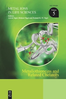 Front cover_Metallothioneins and Related Chelators