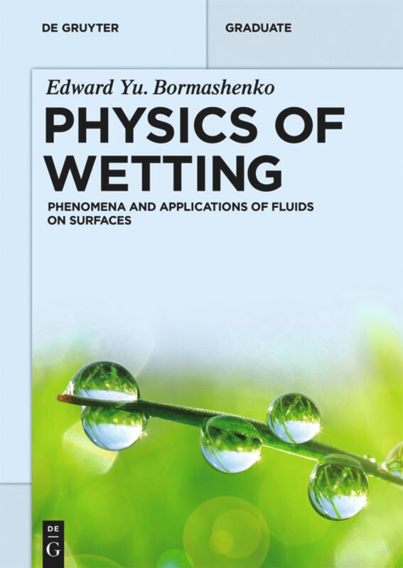 Front cover_Physics of Wetting
