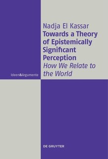 Couverture_Towards a Theory of Epistemically Significant Perception
