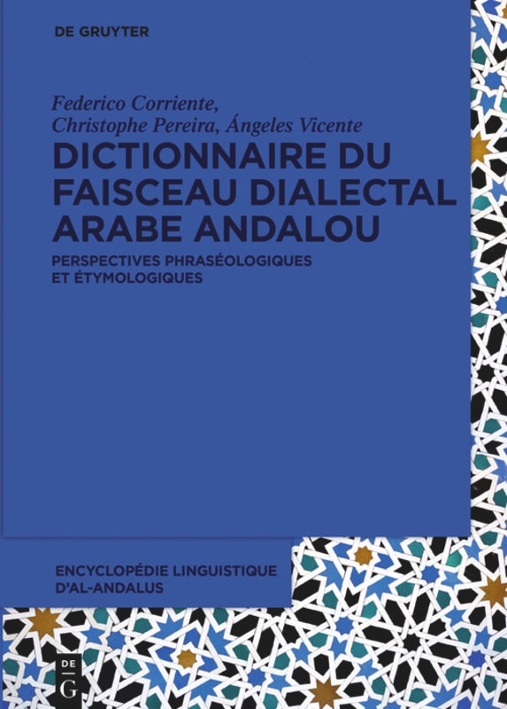 Couverture_Dictionnaire du faisceau dialectal arabe andalou