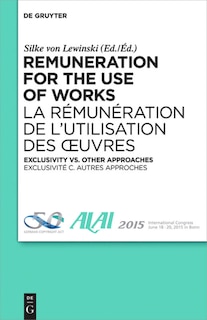 Couverture_Remuneration for the Use of Works
