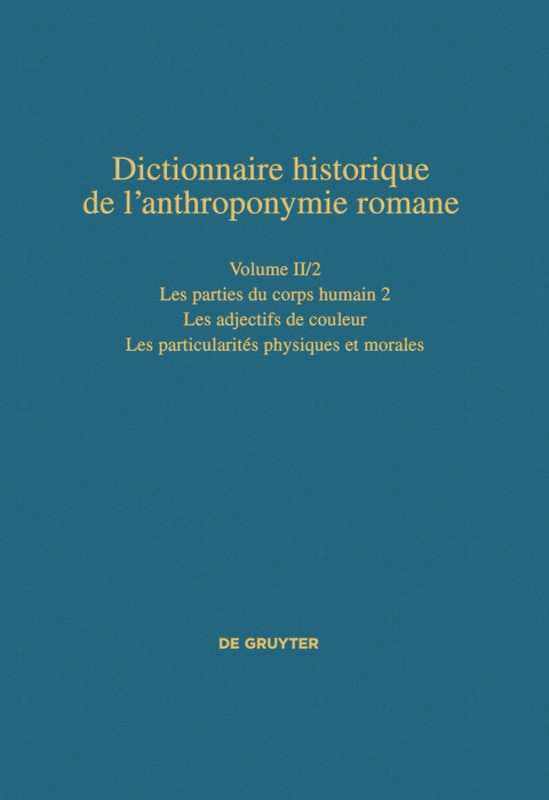 Les parties du corps humain 2 – Les particularités physiques et morales