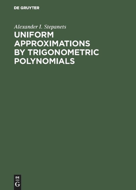 Couverture_Uniform Approximations by Trigonometric Polynomials