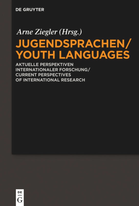 Front cover_Jugendsprachen/Youth Languages