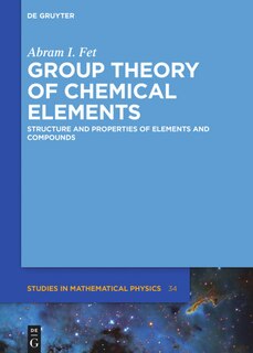 Couverture_Group Theory of Chemical Elements