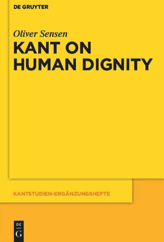 Front cover_Kant on Human Dignity