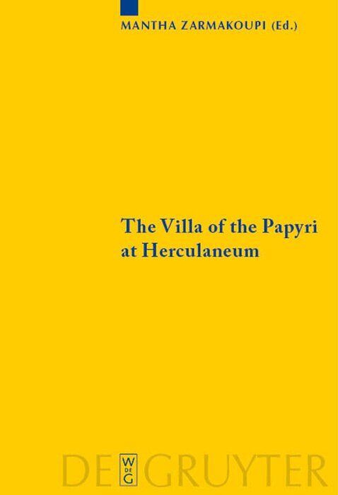 Couverture_The Villa of the Papyri at Herculaneum