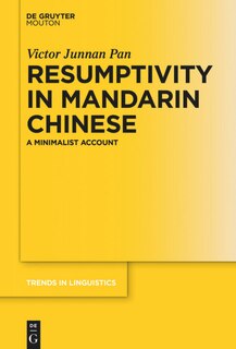 Couverture_Resumptivity in Mandarin Chinese