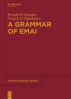 Front cover_A Grammar of Emai