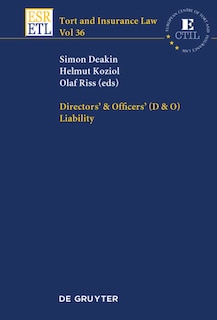 Front cover_Directors & Officers (D & O) Liability