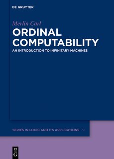 Front cover_Ordinal Computability