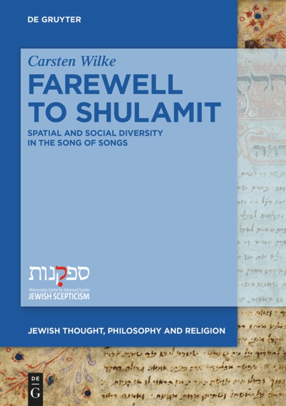 Front cover_Farewell to Shulamit