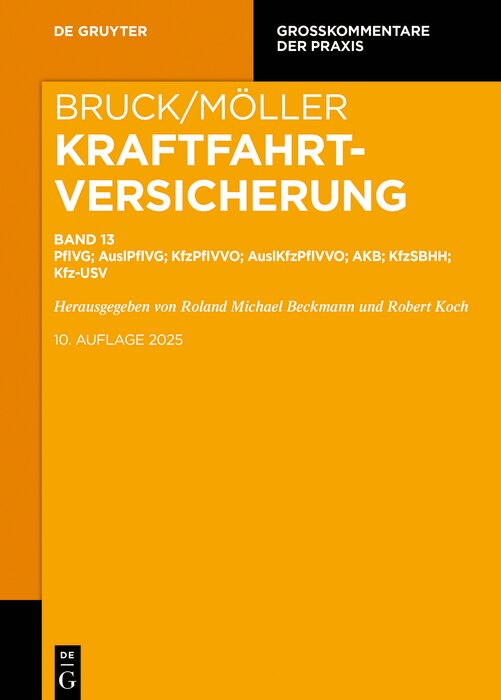 Front cover_Kraftfahrtversicherung
