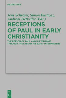 Couverture_Receptions of Paul in Early Christianity