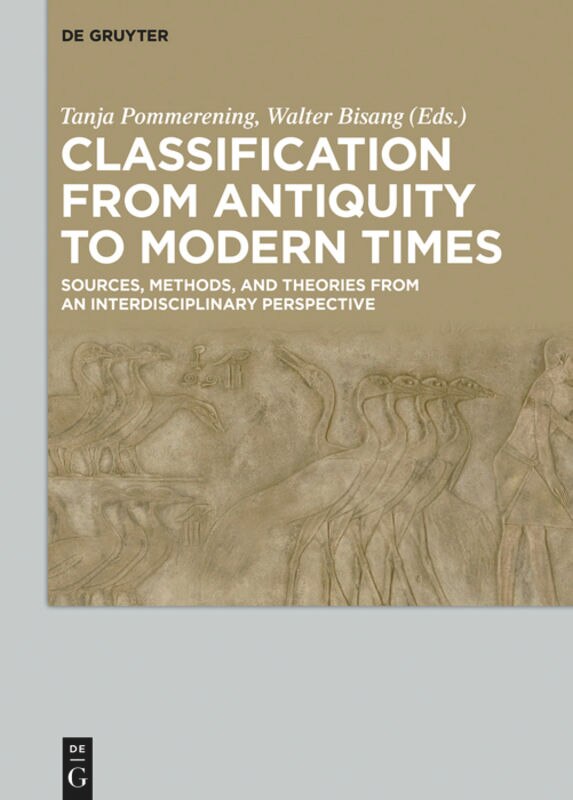 Couverture_Classification from Antiquity to Modern Times