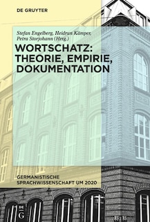 Front cover_Wortschatz: Theorie, Empirie, Dokumentation