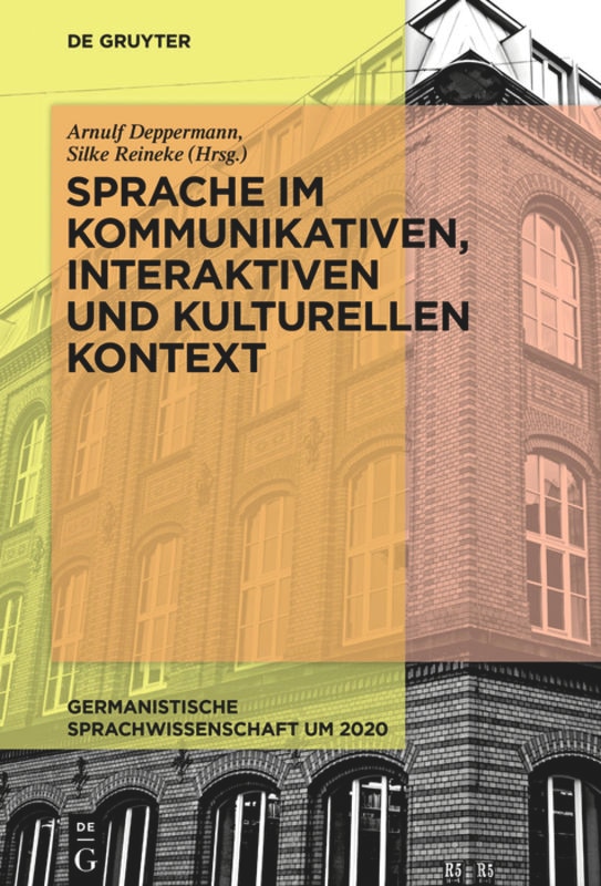 Front cover_Sprache im kommunikativen, interaktiven und kulturellen Kontext