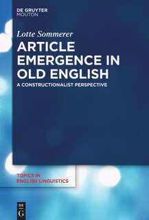 Front cover_Article Emergence in Old English