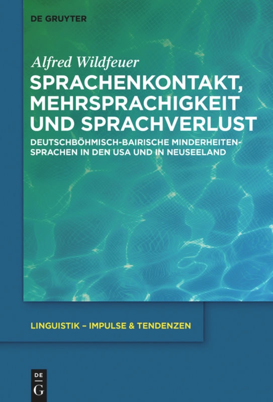 Front cover_Sprachenkontakt, Mehrsprachigkeit und Sprachverlust