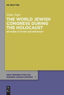 Front cover_The World Jewish Congress during the Holocaust
