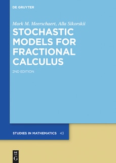Couverture_Stochastic Models for Fractional Calculus