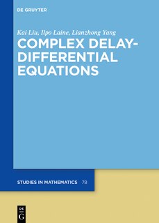 Couverture_Complex Delay-Differential Equations