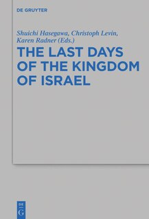 Front cover_The Last Days of the Kingdom of Israel