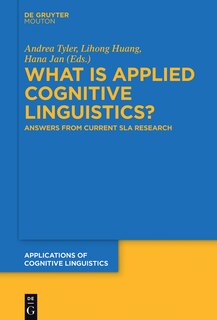 Couverture_What is Applied Cognitive Linguistics?