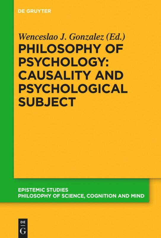 Couverture_Philosophy of Psychology: Causality and Psychological Subject