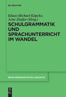 Couverture_Schulgrammatik und Sprachunterricht im Wandel