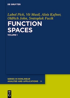 Front cover_Function Spaces, 1