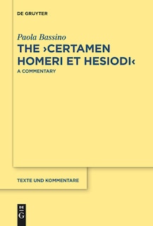 Couverture_The ›Certamen Homeri et Hesiodi‹
