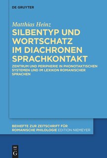 Couverture_Silbentyp und Wortschatz im diachronen Sprachkontakt
