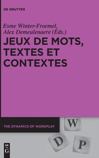 Couverture_Jeux de mots, textes et contextes