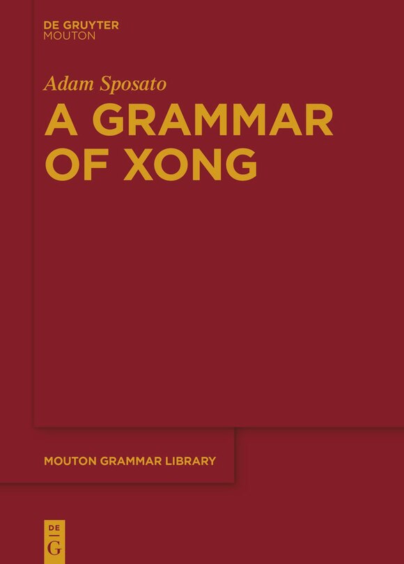 Front cover_A Grammar of Xong