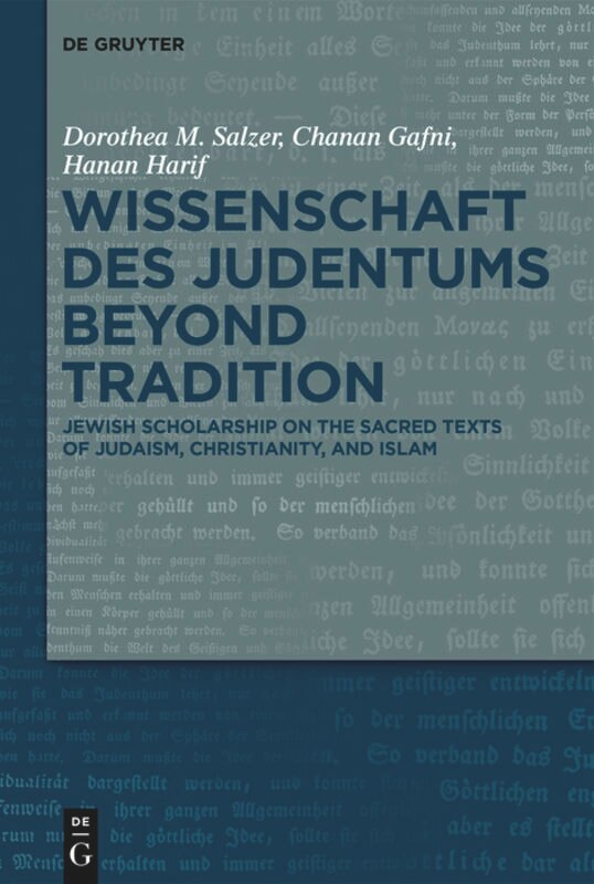 Couverture_Wissenschaft des Judentums Beyond Tradition