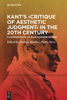 Couverture_Kant’s ›Critique of Aesthetic Judgment‹ in the 20th Century