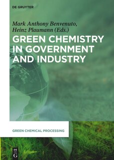 Front cover_Green Chemistry in Government and Industry