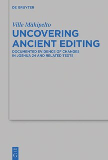 Front cover_Uncovering Ancient Editing