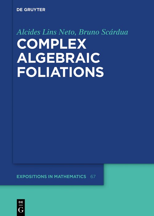 Front cover_Complex Algebraic Foliations