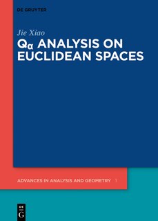 Couverture_Qα Analysis on Euclidean Spaces