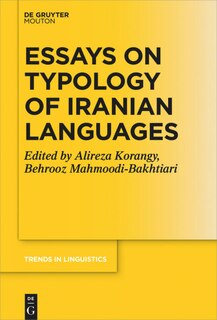 Front cover_Essays on Typology of Iranian Languages