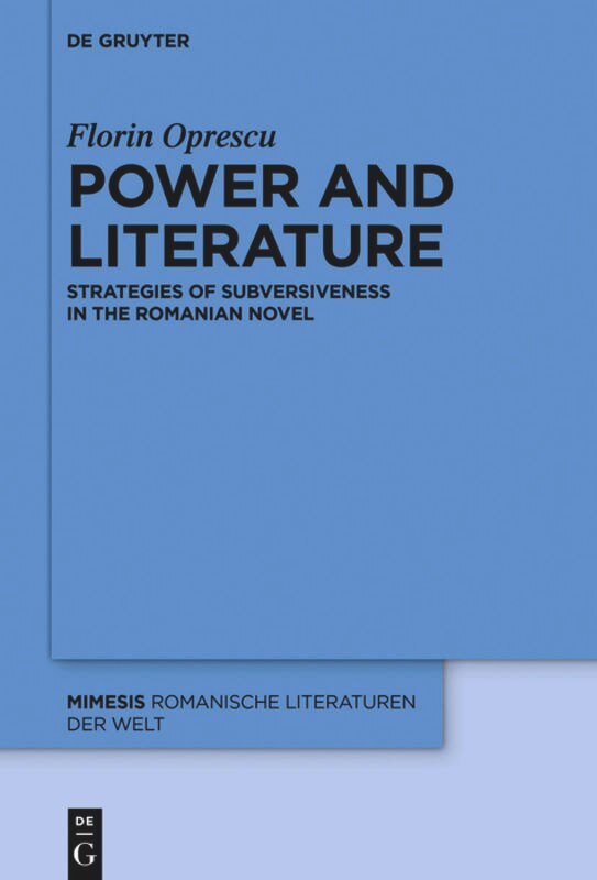 Couverture_Power and Literature