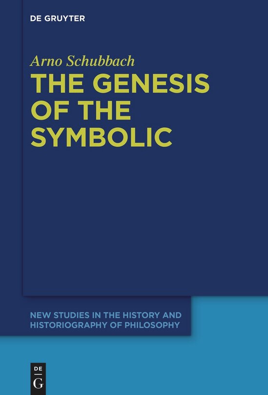 Front cover_The Genesis of the Symbolic