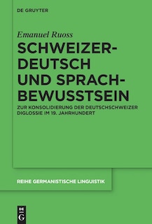 Front cover_Schweizerdeutsch und Sprachbewusstsein