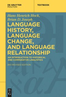 Front cover_Language History, Language Change, and Language Relationship