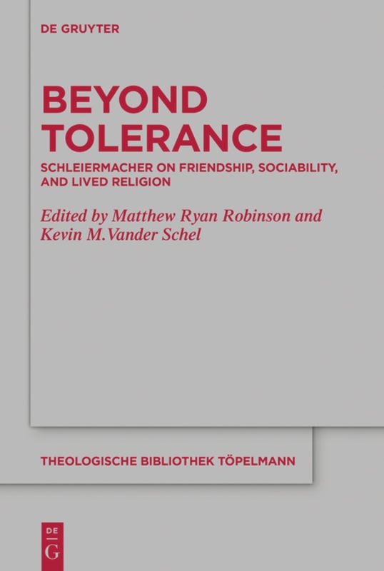 Front cover_Beyond Tolerance