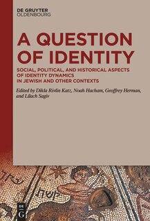 Front cover_A Question of Identity